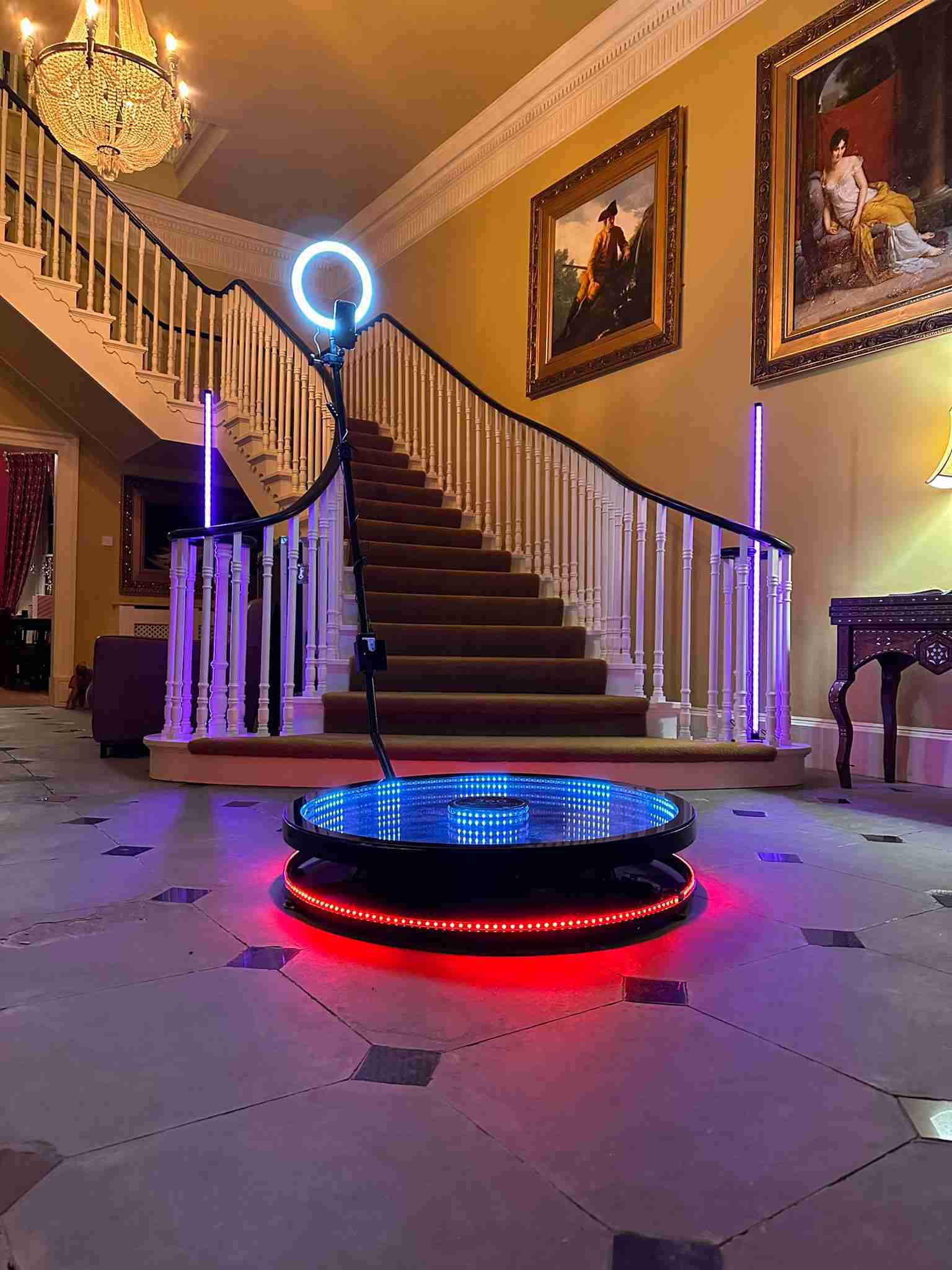 360 LED Infinity Photo Booth