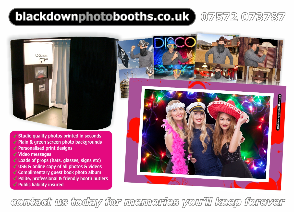 Blackdown Photo Booths of Taunton, Somerset